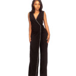 Black Drape Jumpsuit